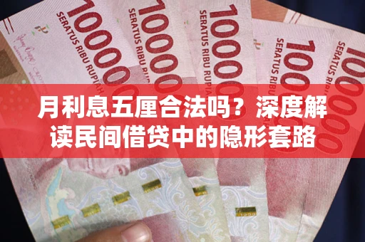 武汉月利息五厘合法吗？深度解读民间借贷中的隐形套路