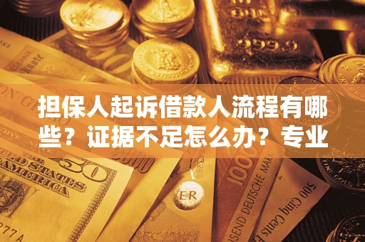 武汉担保人起诉借款人流程有哪些？证据不足怎么办？专业律师解答