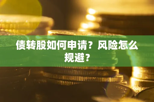 武汉债转股如何申请？风险怎么规避？