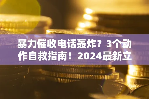 武汉暴力催收电话轰炸？3个动作自救指南！2024最新立案标准全解析