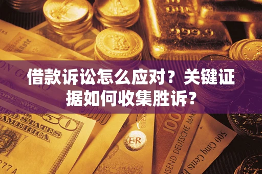 武汉借款诉讼怎么应对？关键证据如何收集胜诉？